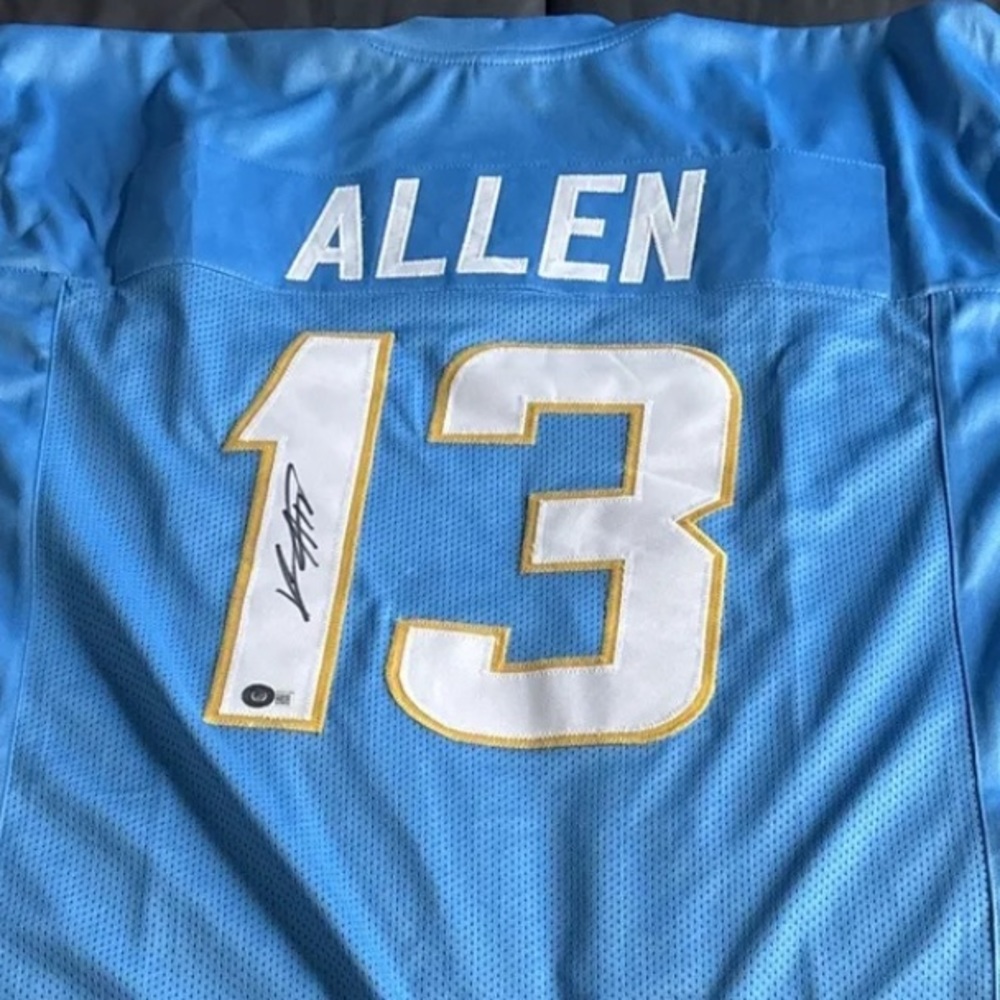 Chargers Signed NFL Jersey Keenan Allen w COA